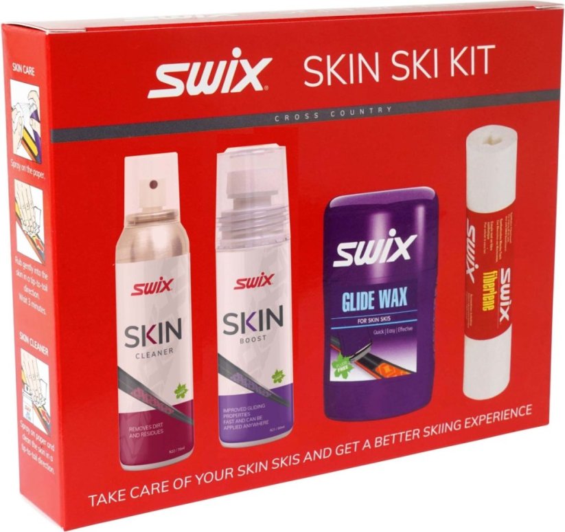 Swix sada SKIN KIT (N20+N21+N19+fiberlene)