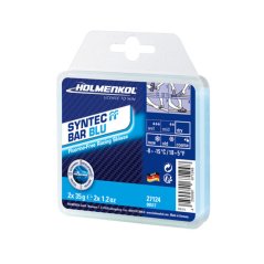 Holmenkol syntec FF bar blue 2x 35g