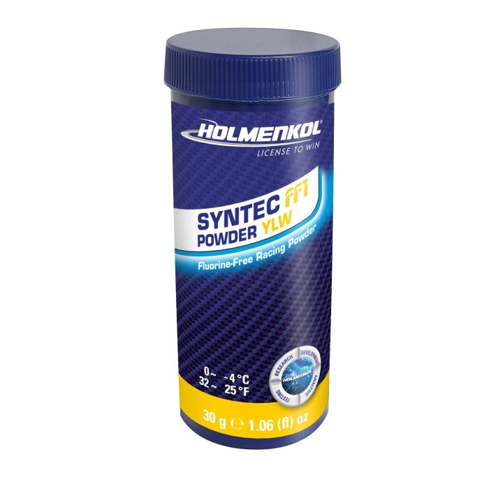 Holmenkol syntec FF1 powder yellow 30g