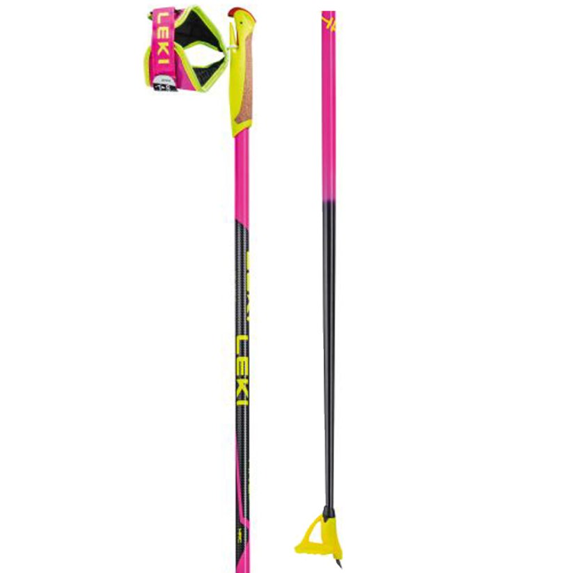 Leki HRC Junior - Barva: Růžová, Délka: 145 cm