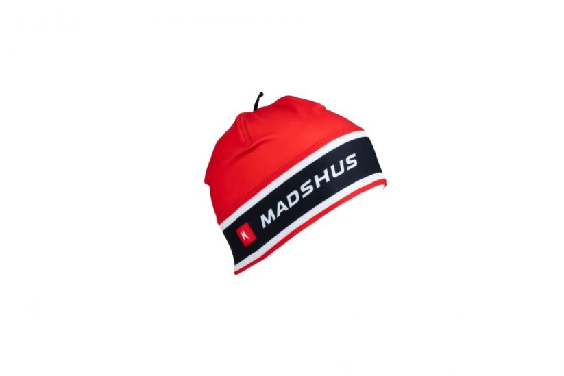 Madshus čepice Race - Barva: Bílá/červená, Velikost: L