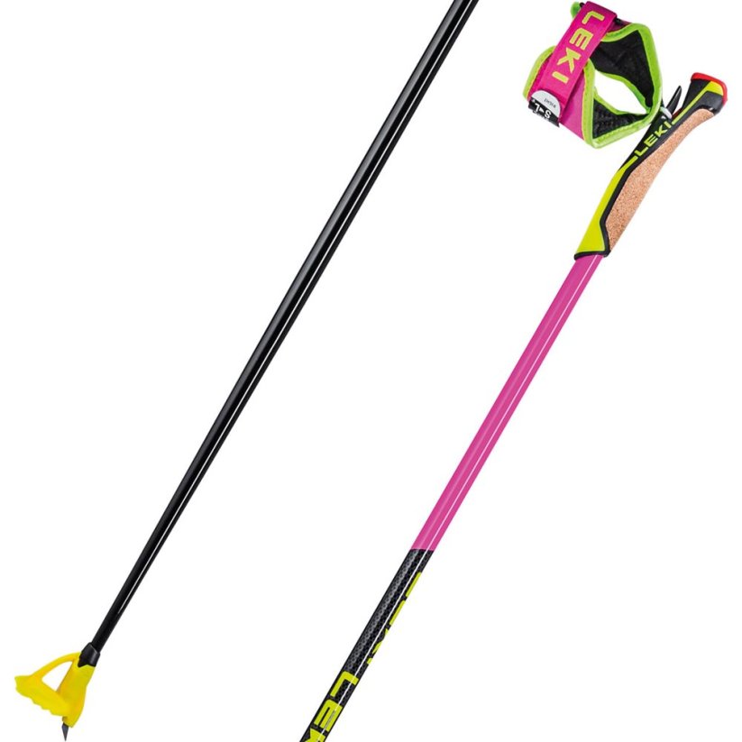 Leki PRC 750 Pink - Délka: 145 cm