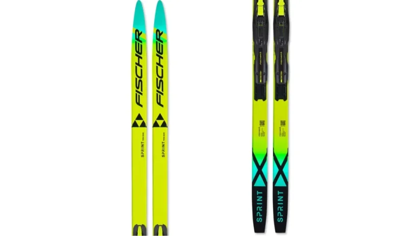 Fischer lyže Twin Skin Sprint + vázání Step in JR