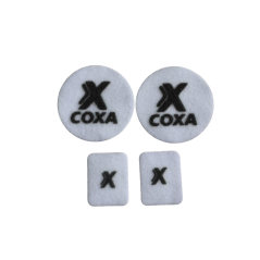 Coxa Carry Velcro k uchycení hydratační hadičky (2 malé + 2 velké)