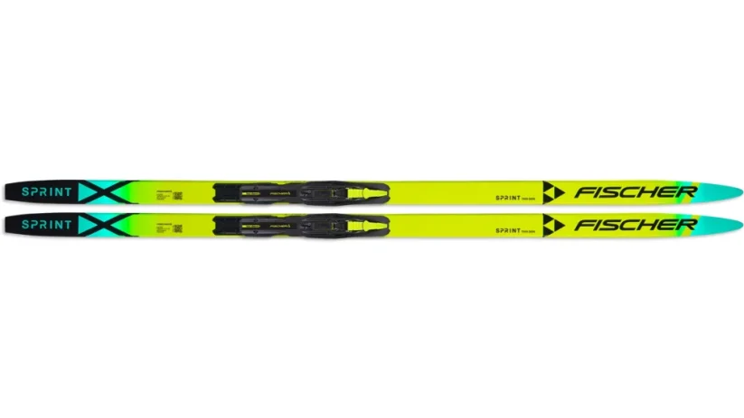 Fischer lyže Twin Skin Sprint + vázání Step in JR