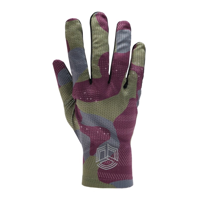 Silvini rukavice Saltaro pánské plum-olive