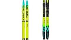 Fischer lyže Twin Skin Sprint + vázání Step in JR